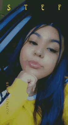 Stef Selfie GIF - Stef Selfie Tongue Out GIFs