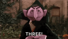 Sesame Street The Count GIF - Sesame Street The Count Laugh GIFs