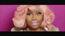Do The Nicki Minaj Blink  GIF - Nicki Minaj Blink Eyeroll GIFs
