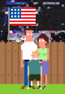 Family American Flag GIF - Family American Flag Trippy GIFs