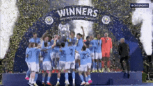 Manchester City Champions League Winners GIF