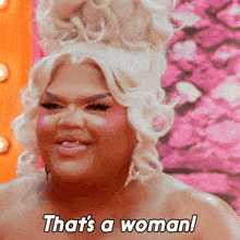 That'S A Woman Kandy Muse GIF - That'S A Woman Kandy Muse Rupaul'S Drag Race All Stars GIFs