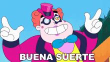Buena Suerte Payaso GIF - Buena Suerte Payaso Las Chicas Superpoderosas GIFs