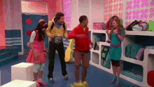 The Fresh Beat Band Shout Spinning Around GIF - The Fresh Beat Band Shout Spinning Around Spin Around GIFs