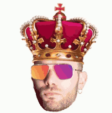 Gift King In Shades GIF - Gift King In Shades Ruler GIFs