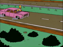 The Simpsons Homer Simpson GIF - The Simpsons Homer Simpson Car Accident GIFs
