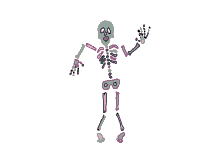 dance skeleton