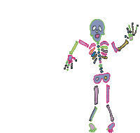 Skeleton Skeleton Dance Sticker - Skeleton Skeleton Dance Skeleton Meme Stickers