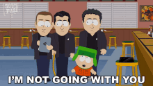 Im Not Going With You Kyle Broflovski GIF - Im Not Going With You Kyle Broflovski South Park GIFs