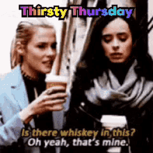 Jessica Jones Thirsty Thursday GIF - Jessica Jones Thirsty Thursday GIFs