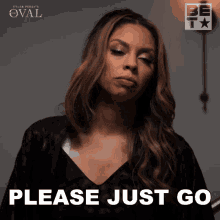 Please Just Go Lilly Winthrop GIF - Please Just Go Lilly Winthrop The Oval GIFs