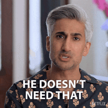 He Doesn'T Need That Tan GIF - He Doesn'T Need That Tan Queer Eye GIFs