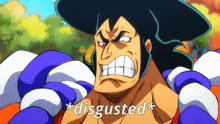 Disgusted Face Oden GIF - Disgusted Face Oden One Piece GIFs