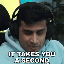 It Takes You A Second Phillybeatzu GIF - It Takes You A Second Phillybeatzu You Need A Second GIFs