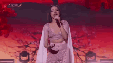 Angie Flores Singing GIF - Angie Flores Singing Performing GIFs