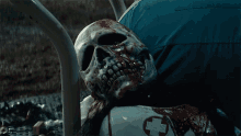 Bloody Skull Halloween Kills GIF - Bloody Skull Halloween Kills Scary Skull GIFs