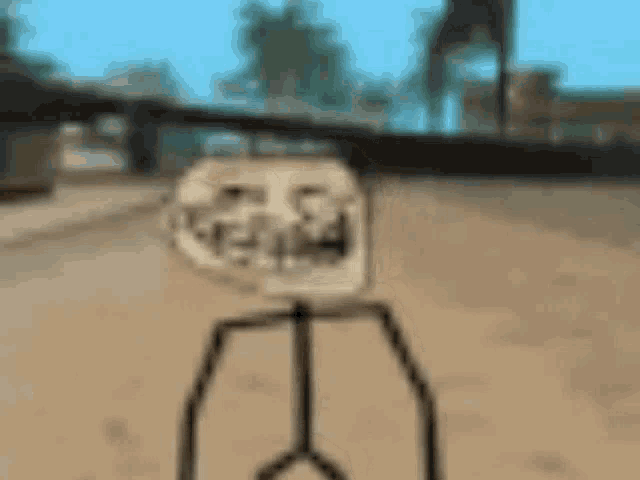 Gta Stickman Troll Face GIF