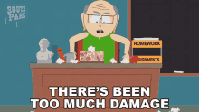 Theres Been Too Much Damage Herbert Garrison GIF - Theres Been Too Much Damage Herbert Garrison South Park GIFs