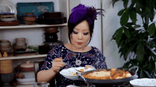Eating Emily Kim GIF - Eating Emily Kim Maangchi GIFs
