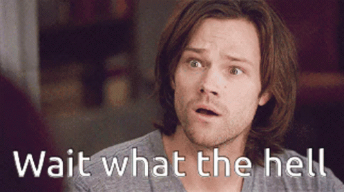 what the hell supernatural gif