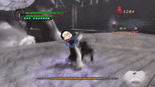 a screenshot of a video game with the number 3204 on the screen