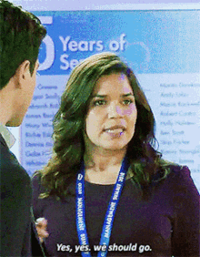 Superstore Amy Sosa GIF - Superstore Amy Sosa Yes Yes We Should Go GIFs