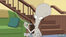 Ugh Stairs GIF - Ugh Stairs Roger GIFs