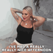 Ive Had A Really Really Nice Afternoon Tracy Kiss GIF - Ive Had A Really Really Nice Afternoon Tracy Kiss I Had A Great Afternoon GIFs
