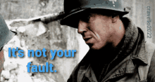 its not your fault gif damian lewis major richard winters not your fault youre not to blame