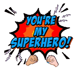 Superhero Sticker - Superhero Stickers