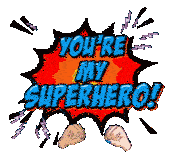 Superhero Sticker - Superhero Stickers