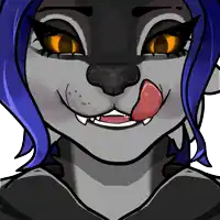a drawing of a cat with a tongue sticking out