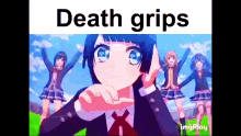 death grips d4dj death threats anime takyon