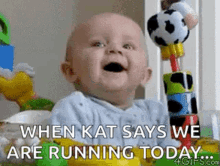 Baby Laugh GIF - Baby Laugh Suddenly Scared GIFs