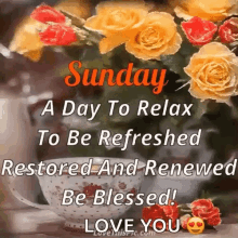 Sunday Blessings GIF - Sunday Blessings A Day To Relax GIFs
