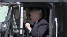 Trump Truck Donald Trump GIF - Trump Truck Donald Trump Dance GIFs