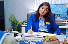 Superstore Amy Sosa GIF - Superstore Amy Sosa Im Not Gonna Watch It GIFs