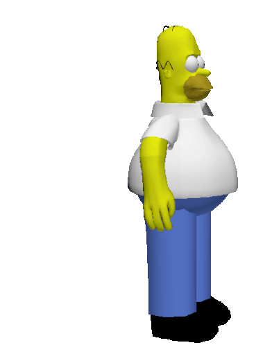 Homer Simpson Homero Sticker - Homer Simpson Homero Homer Stickers