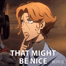 That Might Be Nice Sypha Belnades GIF - That Might Be Nice Sypha Belnades Castlevania GIFs