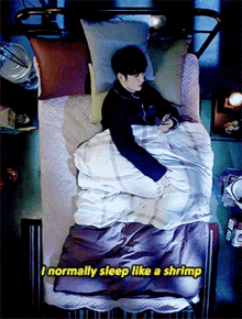 got7 jinyoung sleep with shrimp
