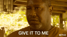 Give It To Me Captain Terrance GIF - Give It To Me Captain Terrance Outer Banks GIFs