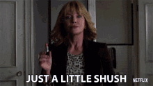 Just A Little Shush A Little Make Up On GIF - Just A Little Shush A Little Make Up On Make Up GIFs