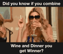 Wine Dinner GIF - Wine Dinner Winner GIFs