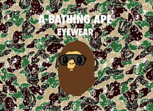 Bape A Bathing Ape Eyewear GIF - Bape A Bathing Ape Eyewear - Discover &  Share GIFs