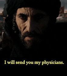 I Will Send You My Physicians Lingdom Of Heaven GIF - I Will Send You My Physicians Lingdom Of Heaven Salahaddin GIFs