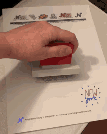 Notary Notary Stamp GIF - Notary Notary Stamp Neighborly Notary GIFs