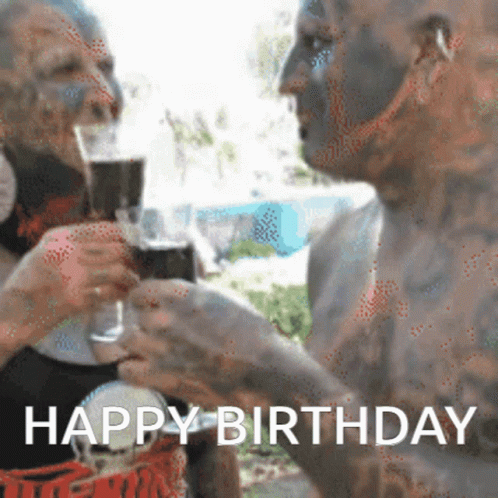 happy birthday toasts drinking