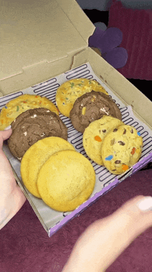 insomnia cookies cookies box of cookies dessert fast food