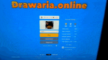 a person 's hand is reaching out towards a screen that says " online "