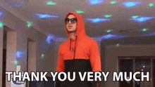 Thank You Very Much Jamie Zhu GIF - Thank You Very Much Jamie Zhu Jamie Zhu Vlogs GIFs